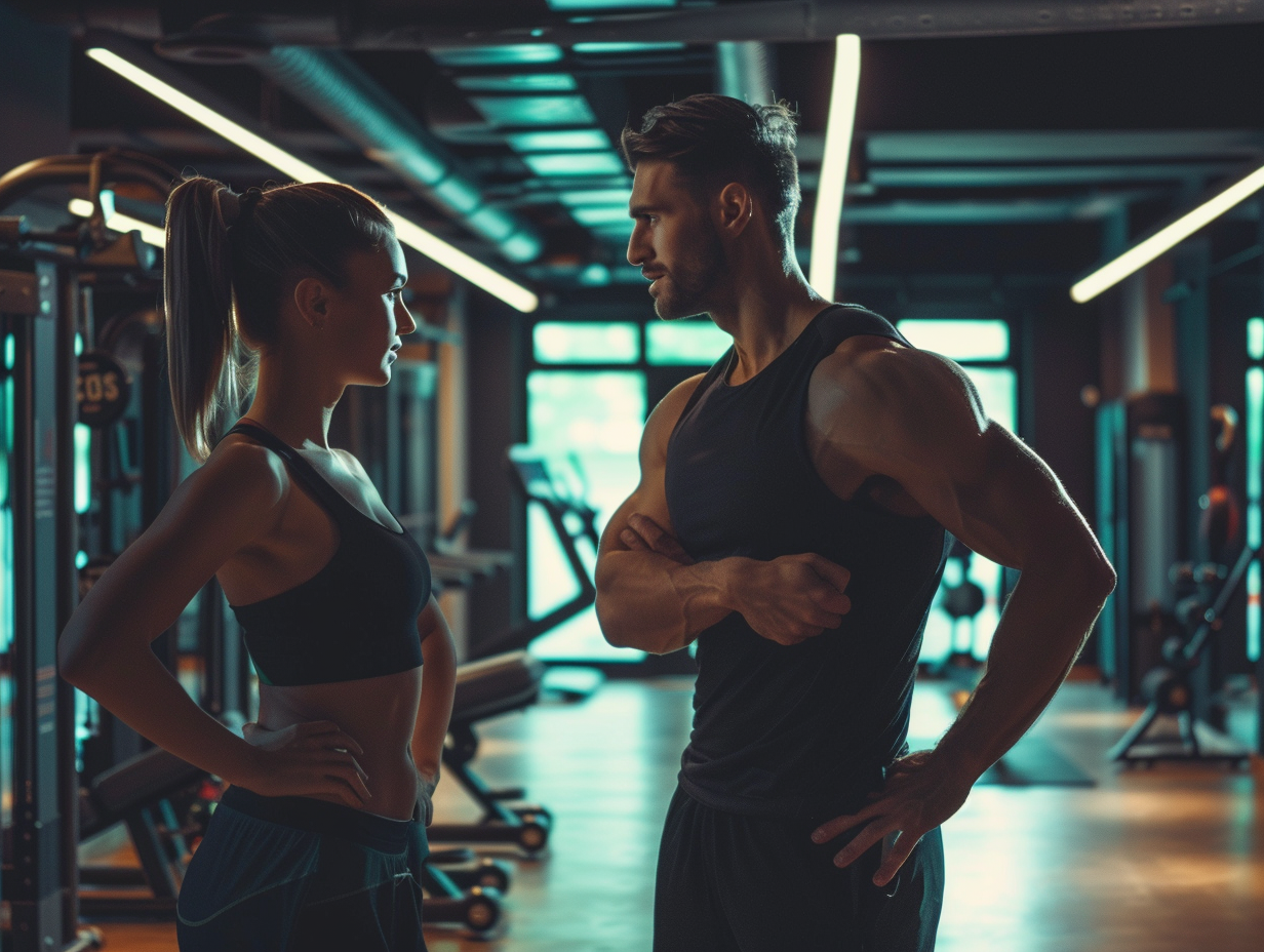 Група людей під час тренування